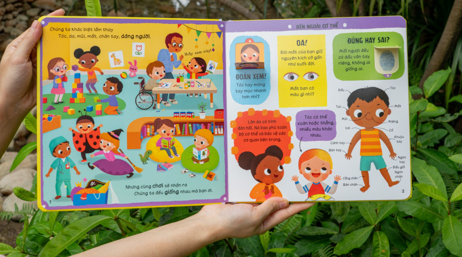 lift-the-flap - lật mở khám phá - những kiến thức đầu đời - cơ thể tuyệt diệu