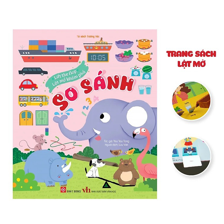 lift the flap - lật mở khám phá - so sánh