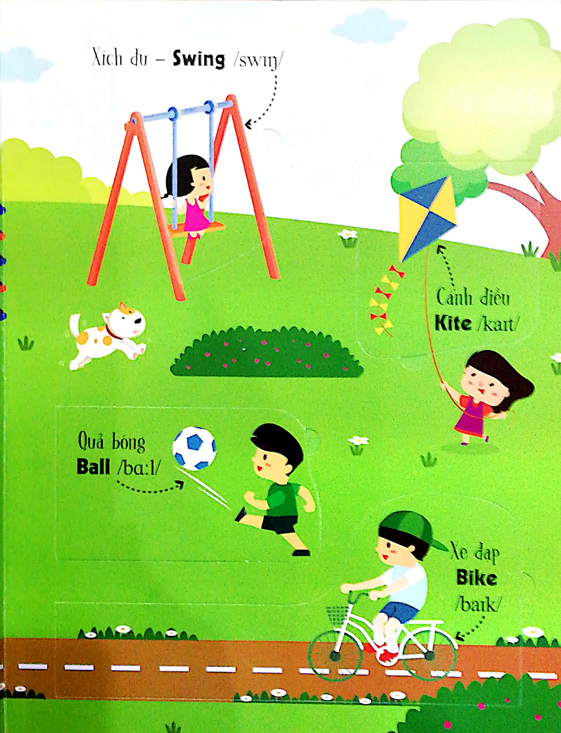 lift-the-flap - lật mở khám phá - stuff and toys - những đồ vật quanh em
