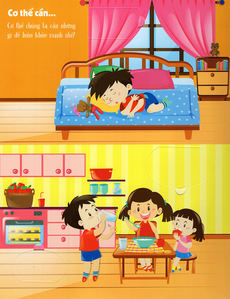 lift-the-flap - lật mở khám phá - the body - cơ thể người (tái bản 2018)