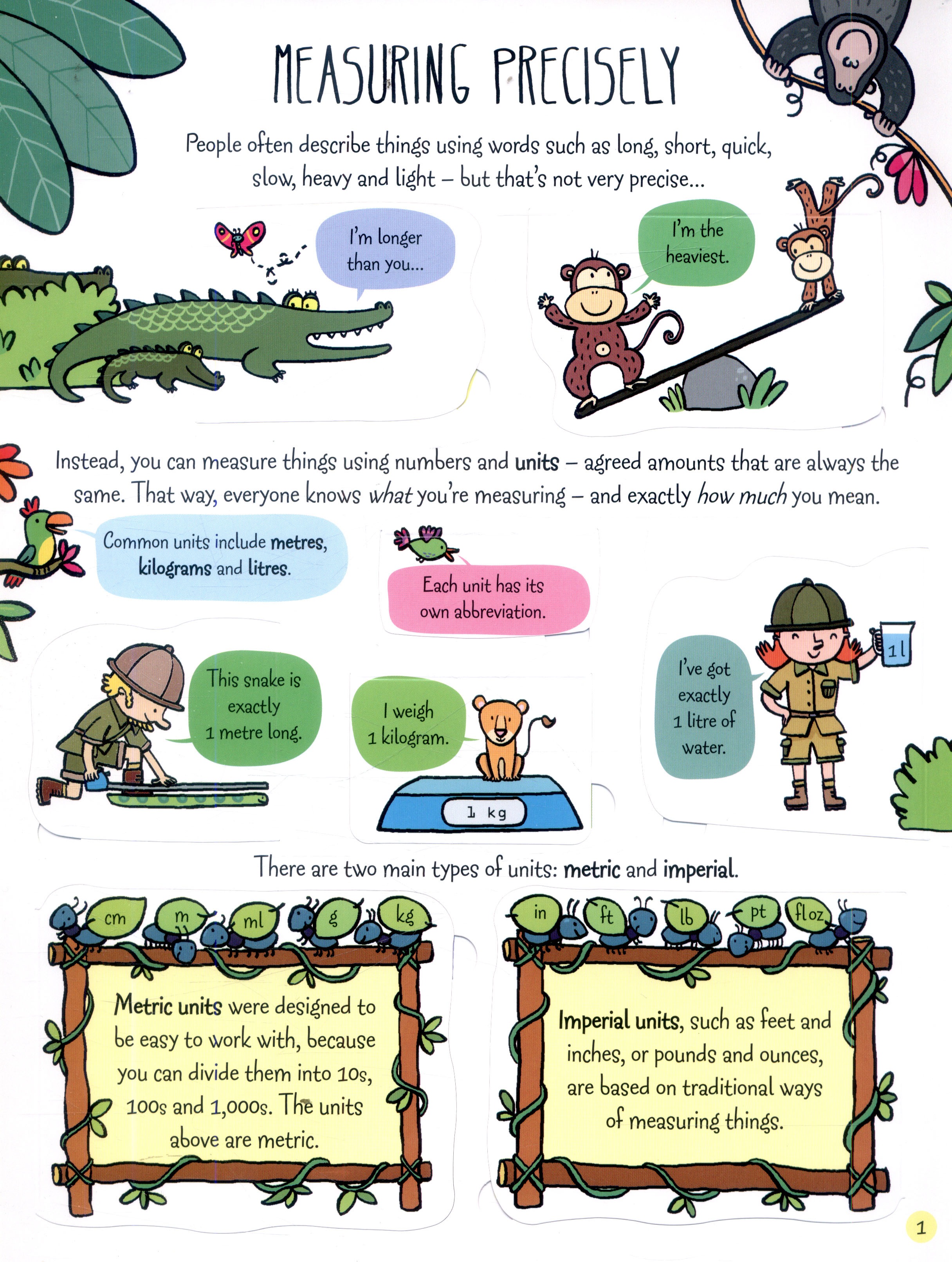 lift the flap - measuring things