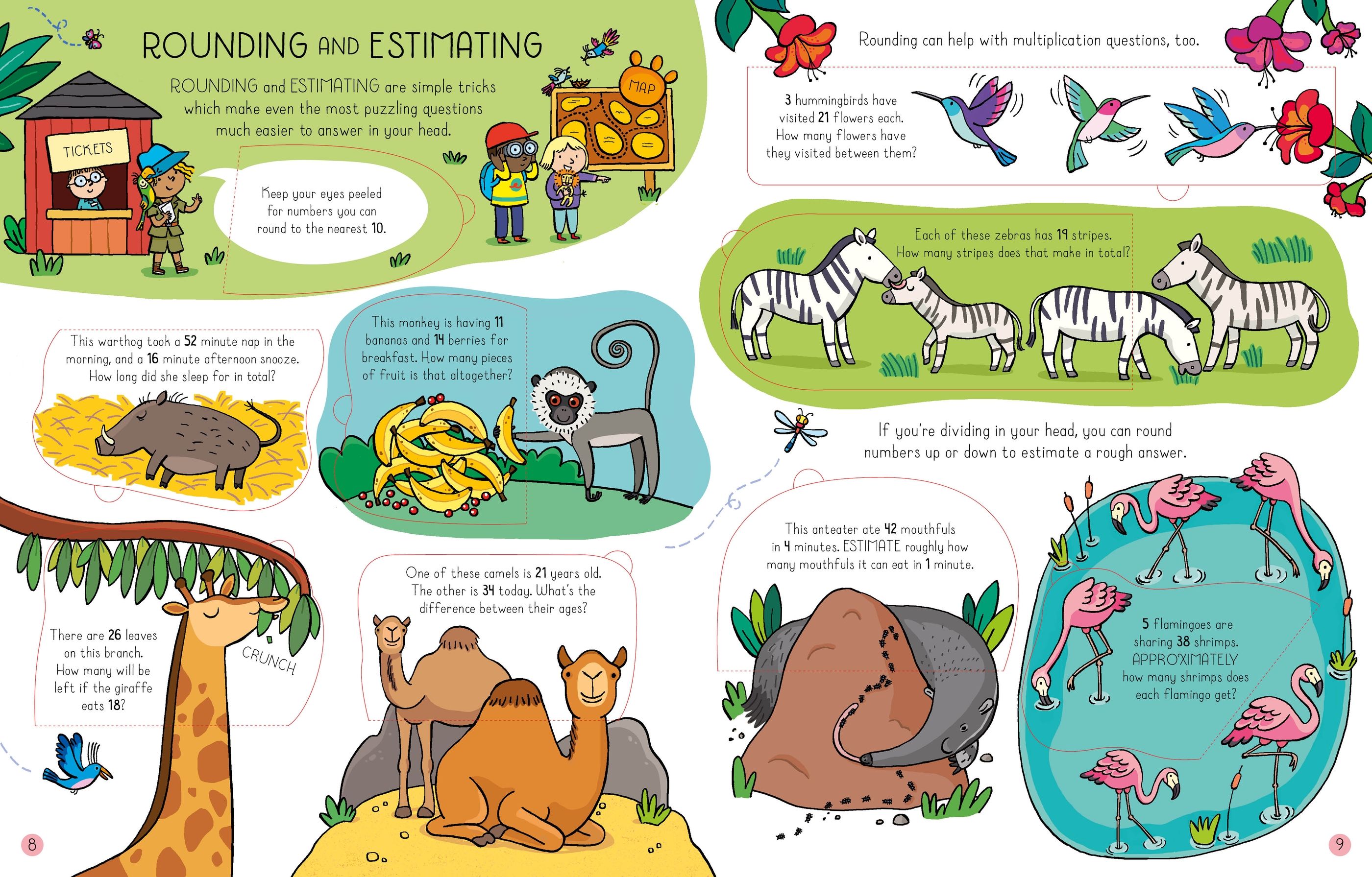 lift the flap - mental maths