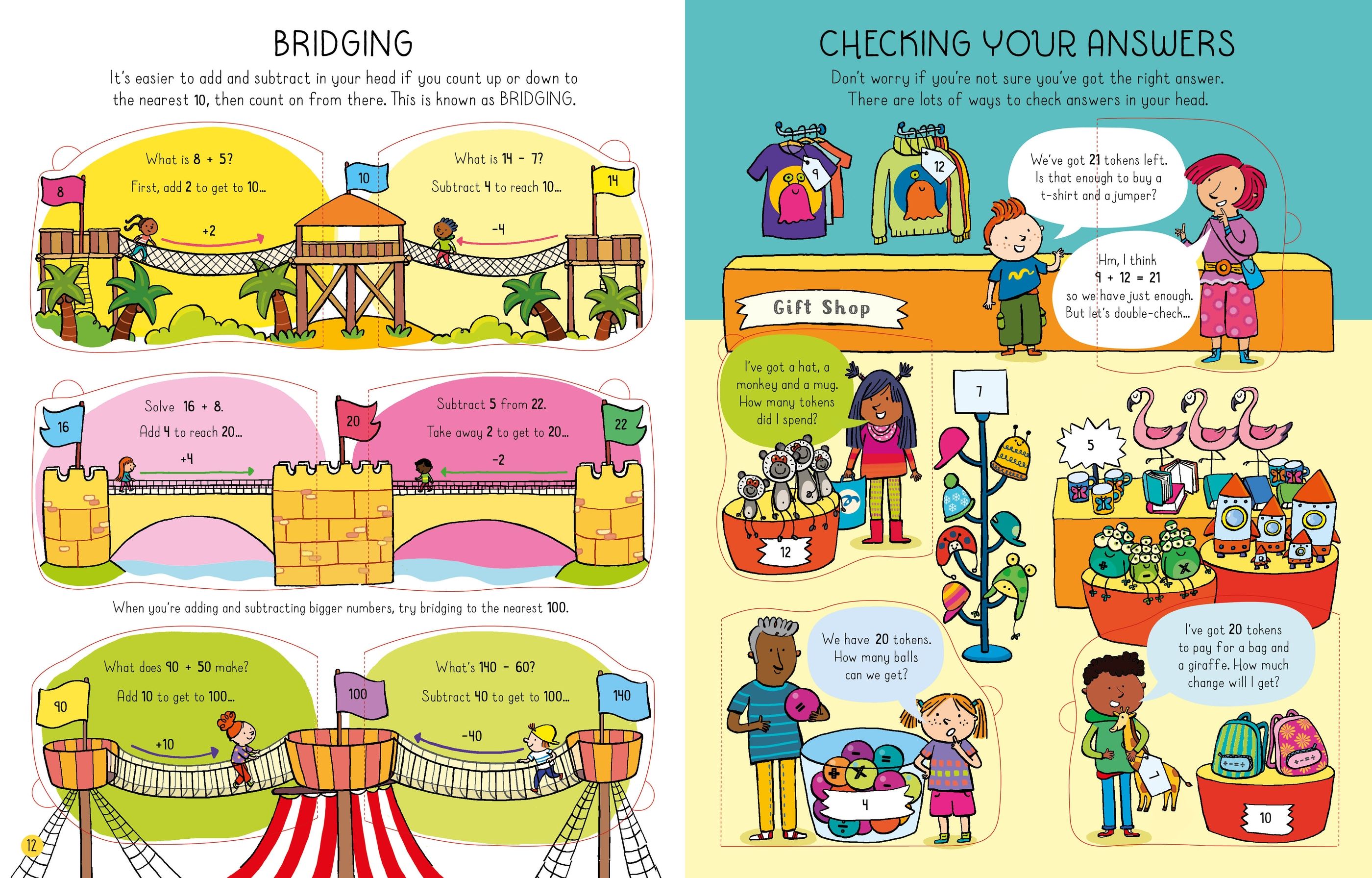 lift the flap - mental maths