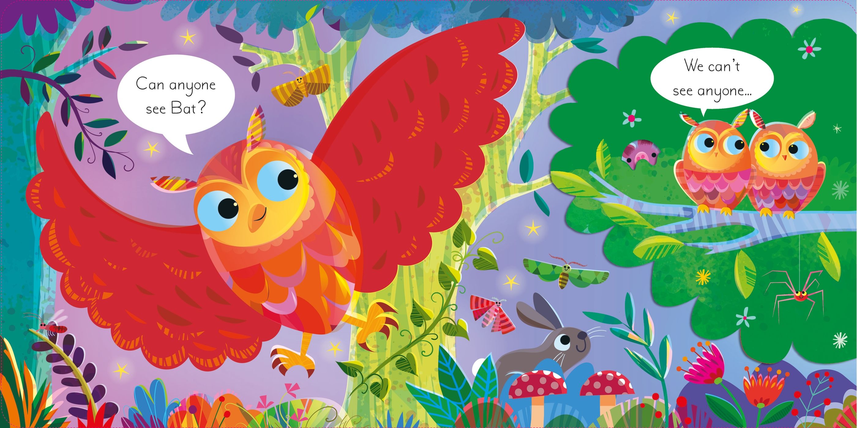 lift-the-flap play hide & seek with fox