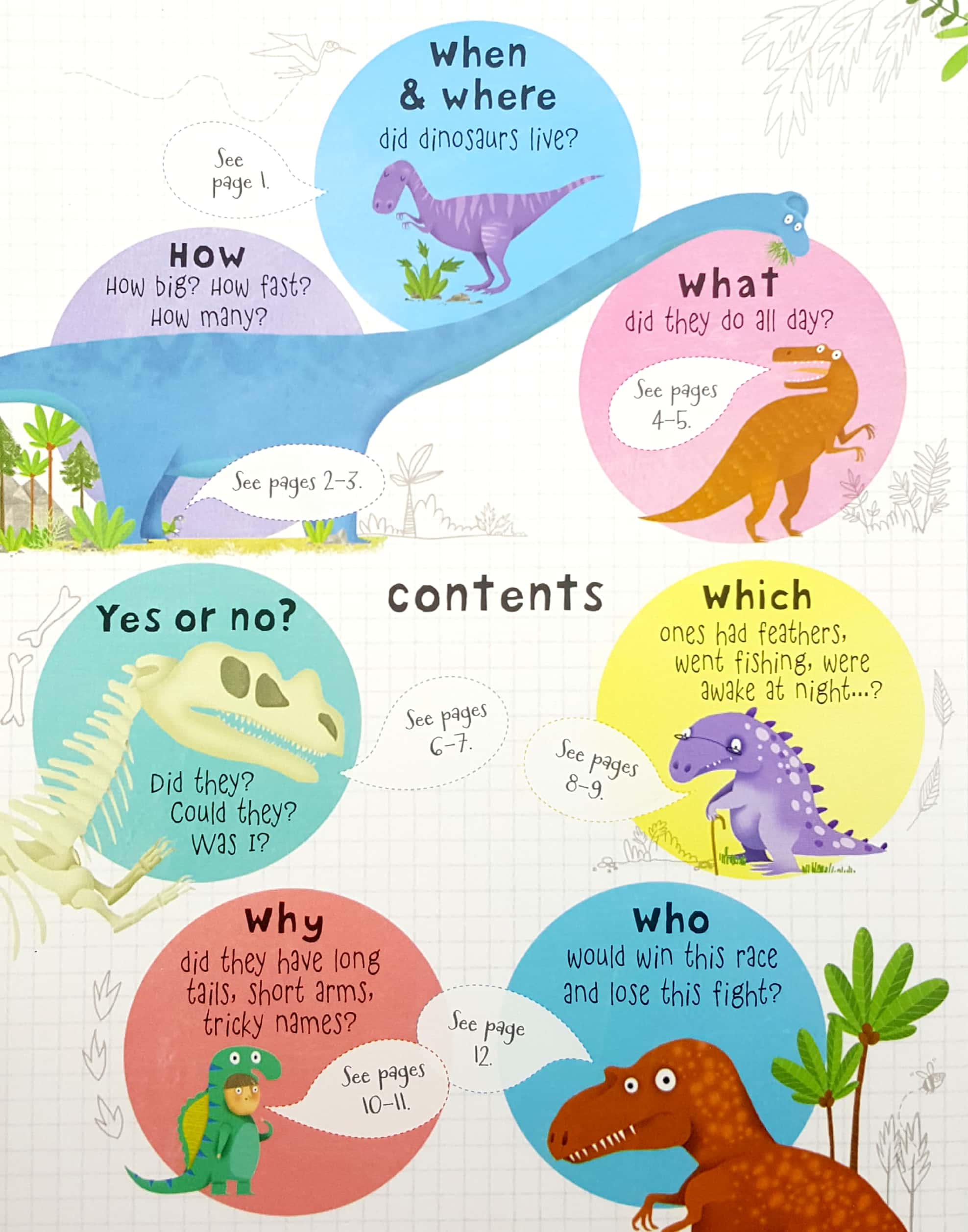 lift-the-flap questions and answers about dinosaurs