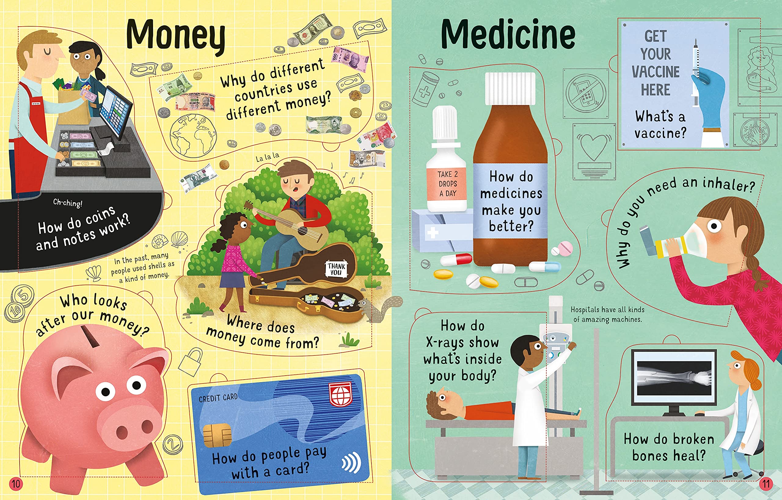 lift-the-flap questions and answers how does it work?