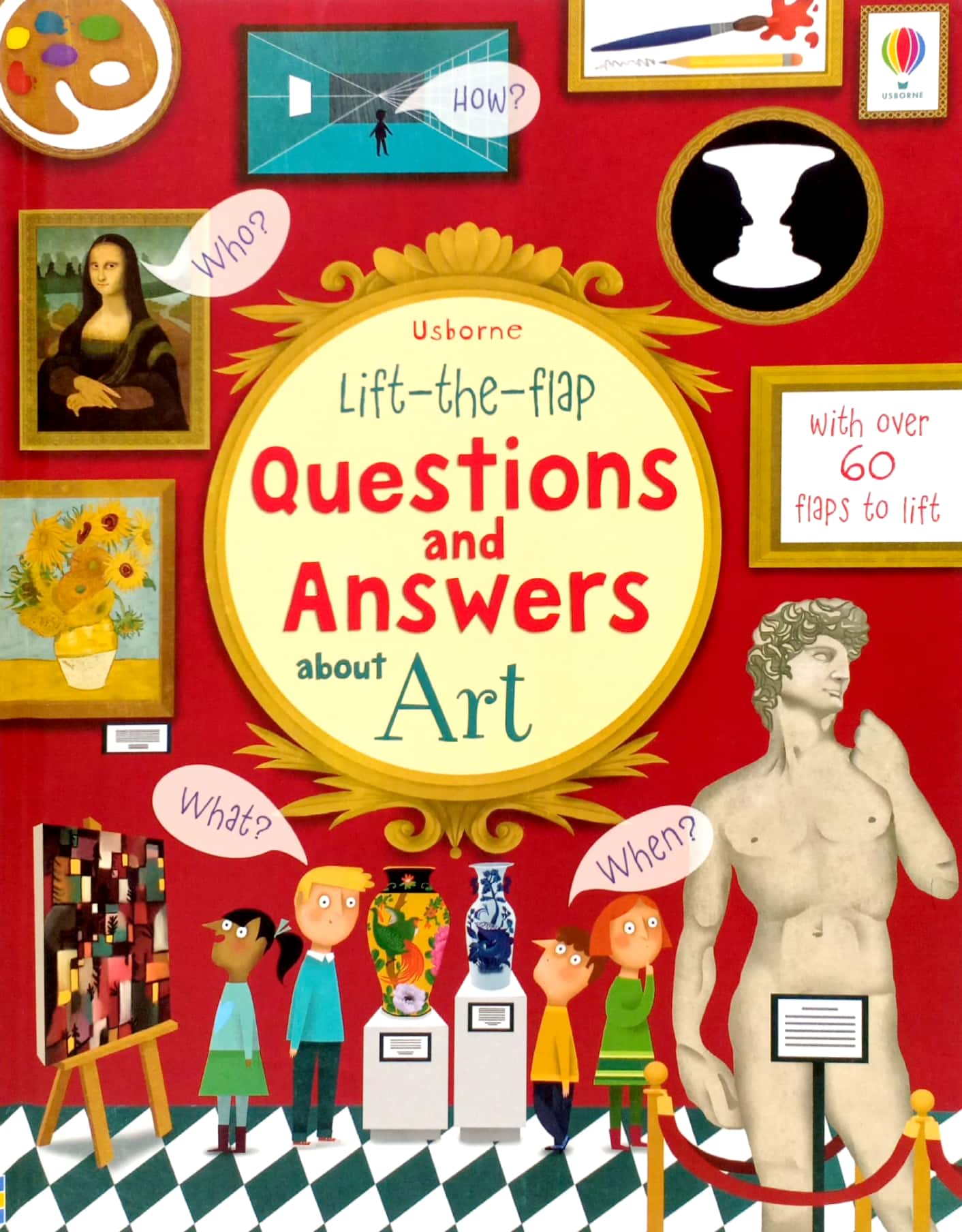 lift the flap questions & answers about art