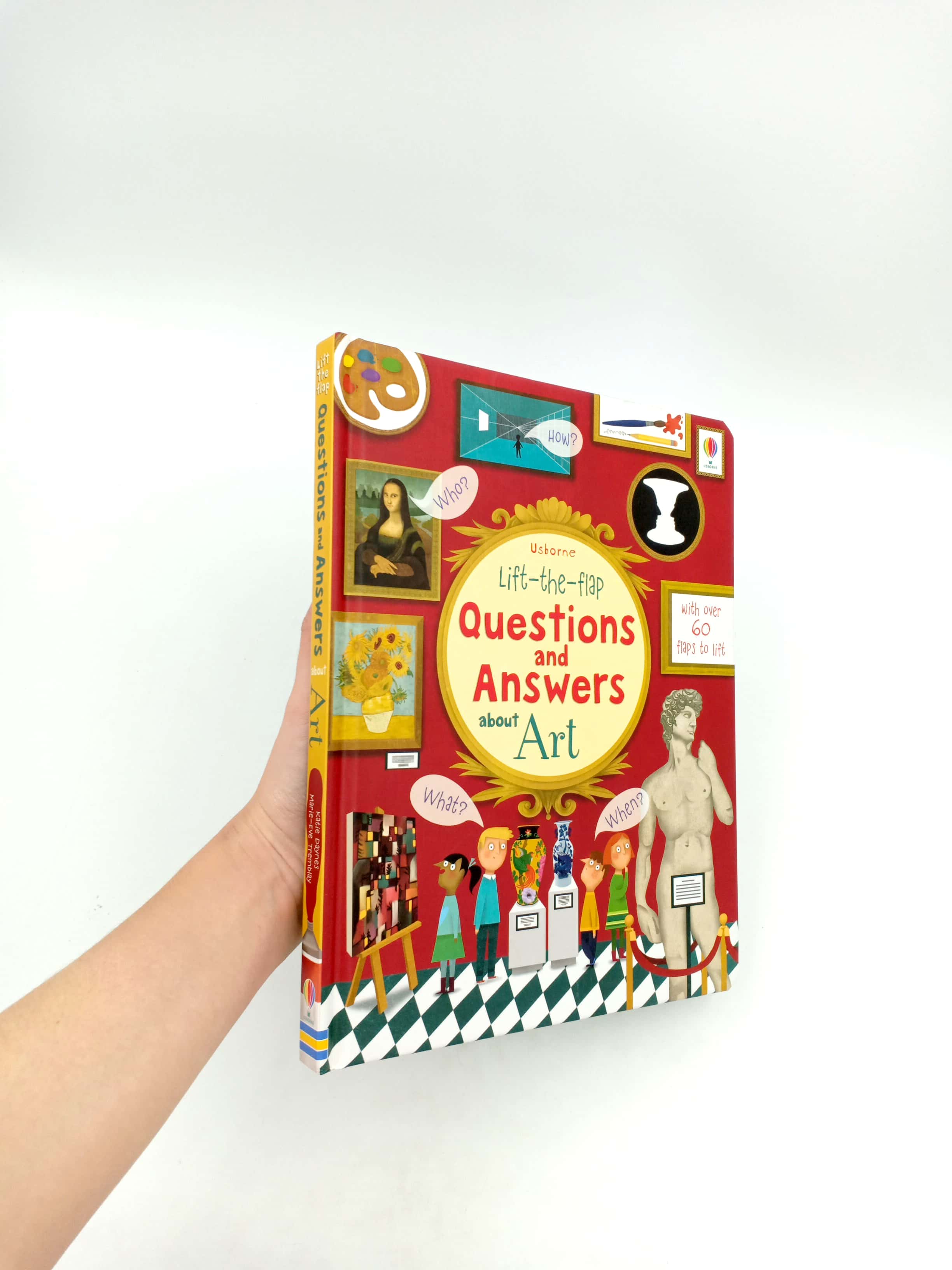 lift the flap questions & answers about art