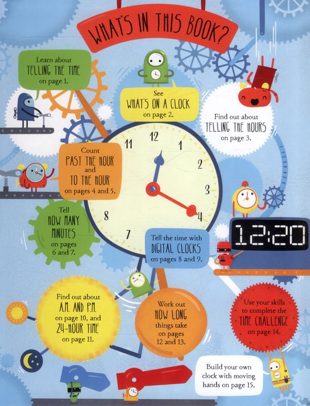 lift-the-flap telling the time