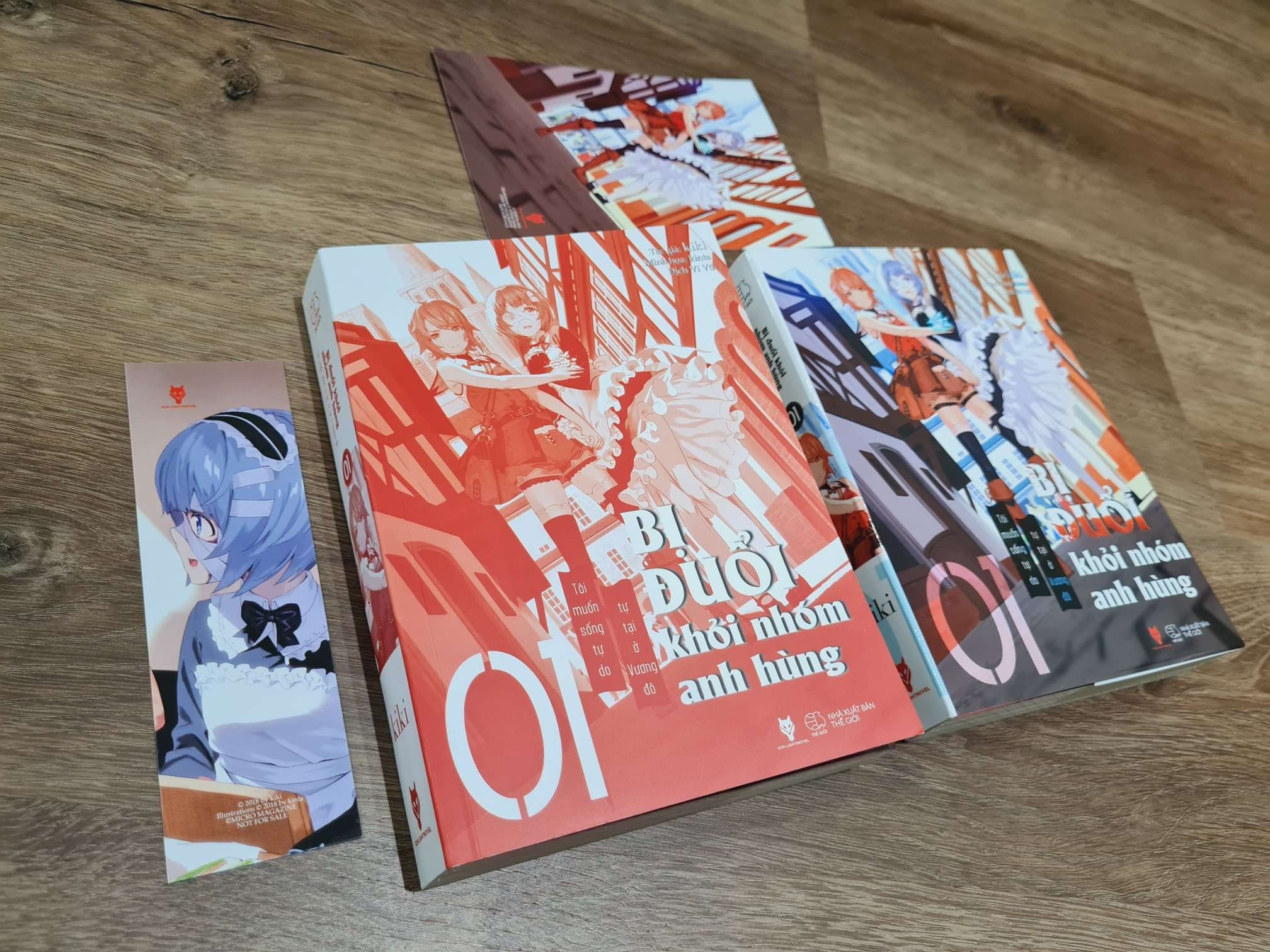 [Light Novel] Bi Duoi Khoi Nhom Anh Hung, Toi Muon Song Tu Do Tu Tai O Vuong Do - Ban Dac Biet - Tang Kem Bookmark + Postcard