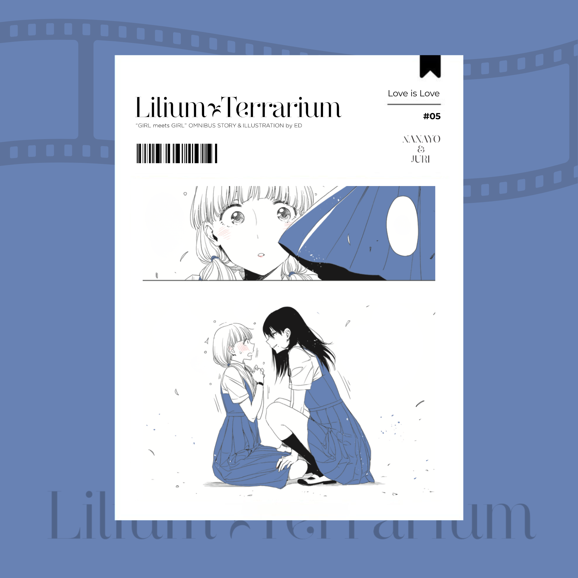 Lilium Terrarium - Tang Kem Set 5 Card Bo Goc Nhu Cat "When Our Hearts Met"