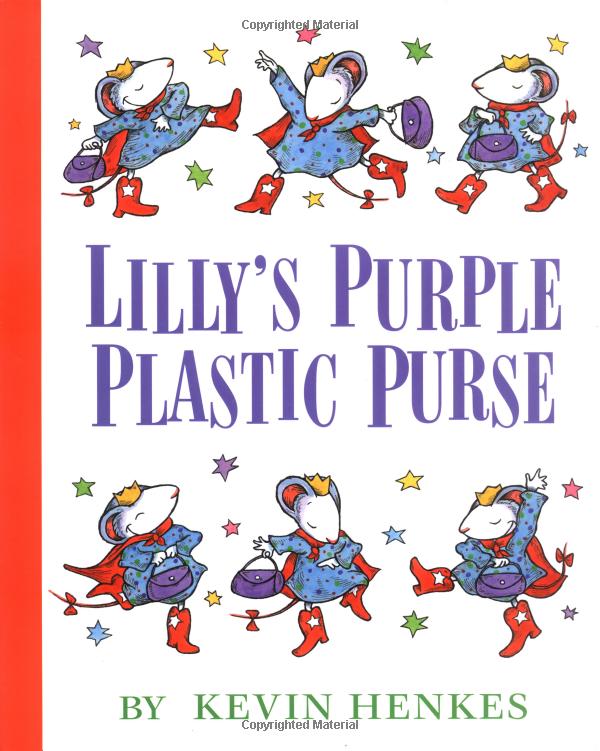 Lillys Purple Plastic Purse