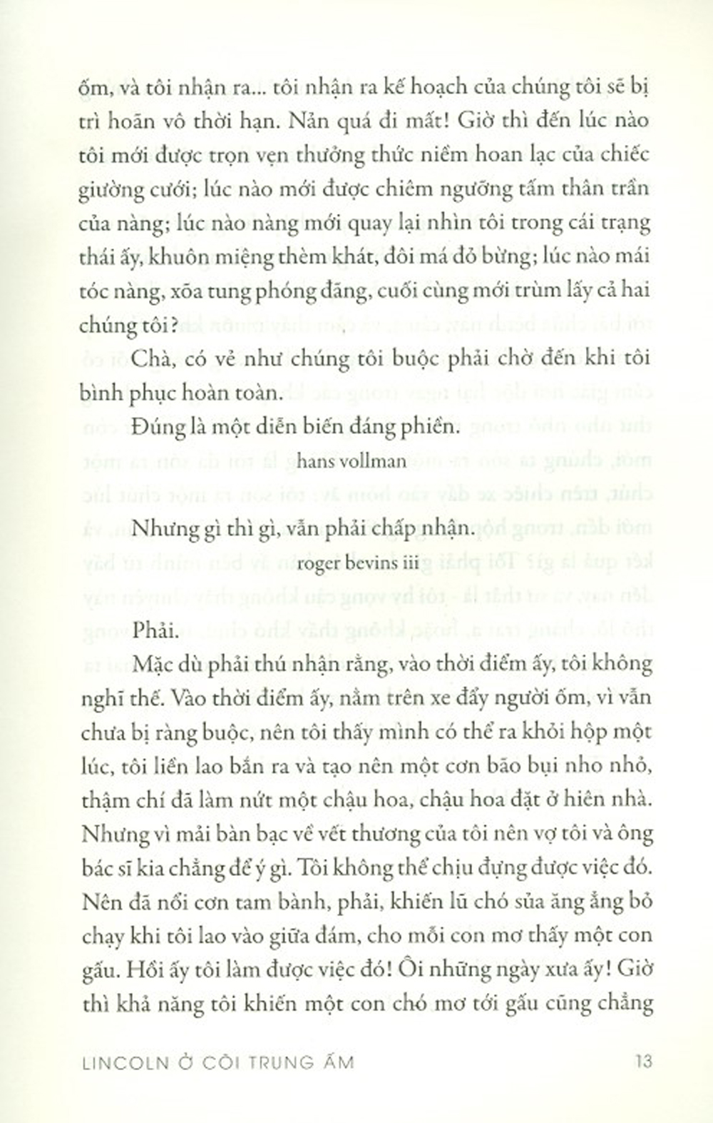 lincoln ở cõi trung ấm