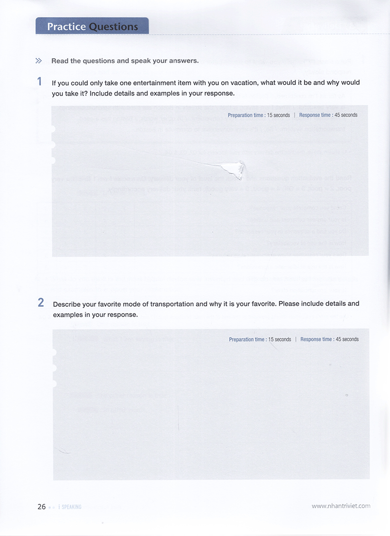 linguaforum toefl ibt i-speaking