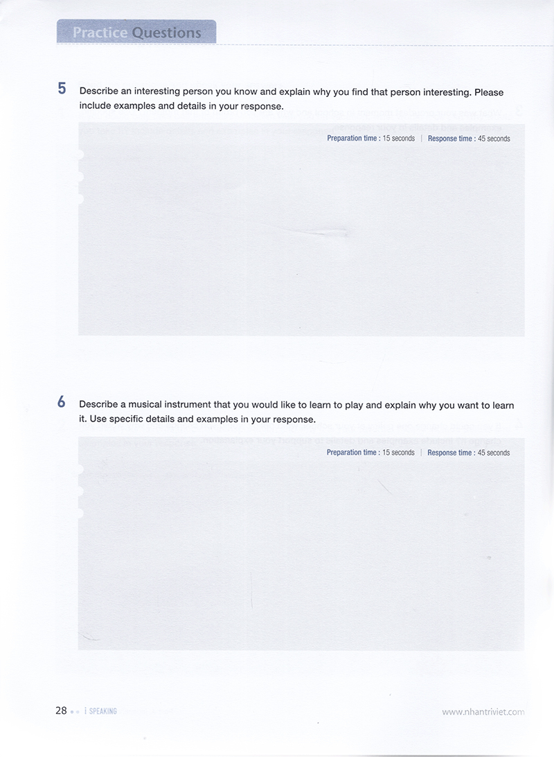 linguaforum toefl ibt i-speaking