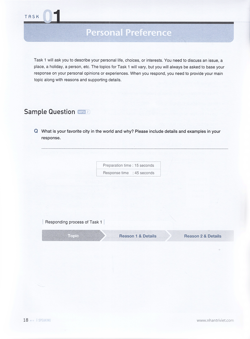 linguaforum toefl ibt i-speaking