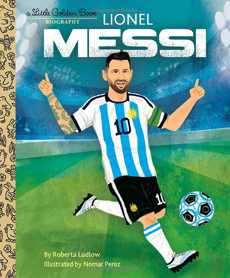 lionel messi a little golden book biography