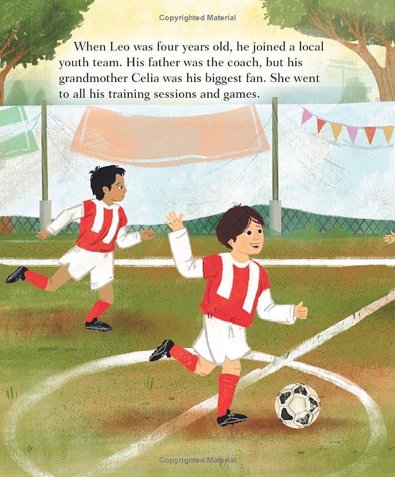 lionel messi a little golden book biography