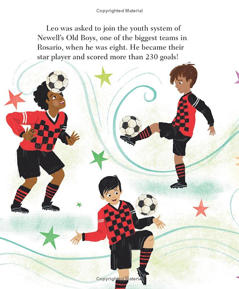 lionel messi a little golden book biography