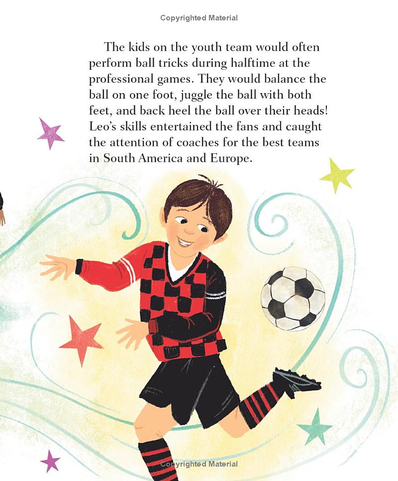 lionel messi a little golden book biography