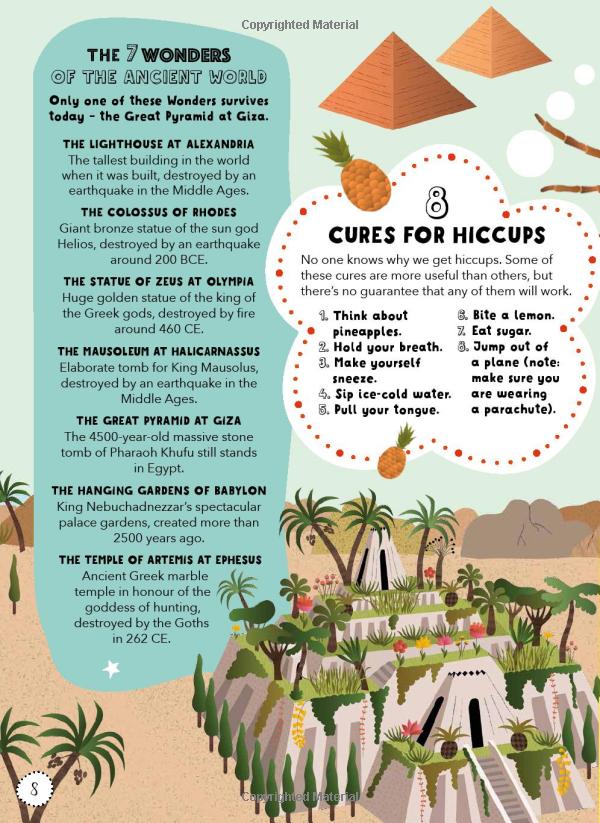 lists for curious kids: 263 fun, fascinating and fact-filled lists (curious lists)