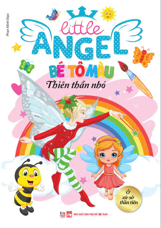 litte angel - bé tô màu thiên thần nhỏ - ở xứ sở thần tiên