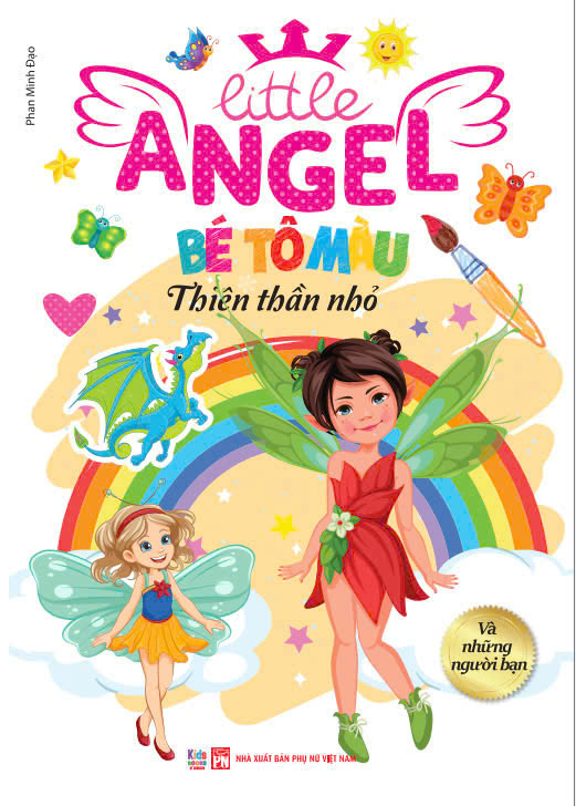 litte angel - bé tô màu thiên thần nhỏ - và những người bạn