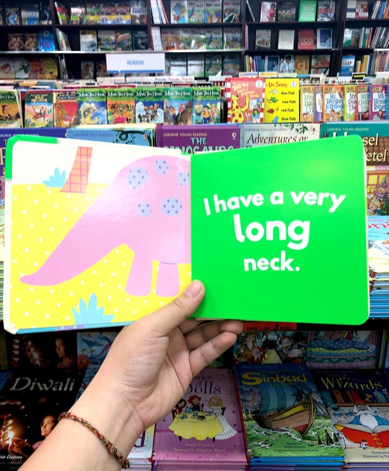 little beginners fold out dino