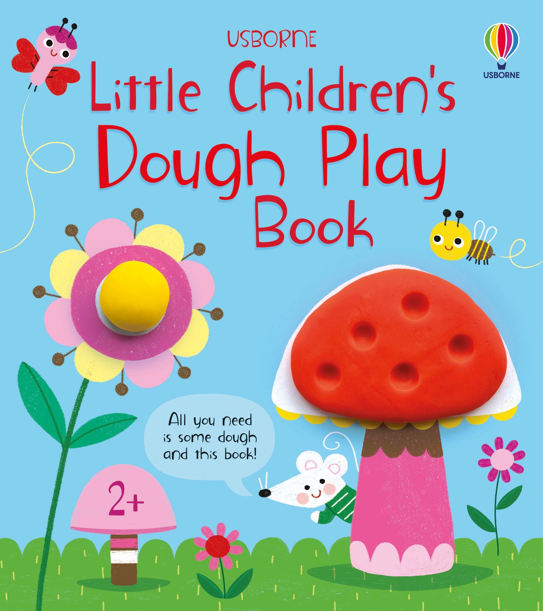 little children's dough play book