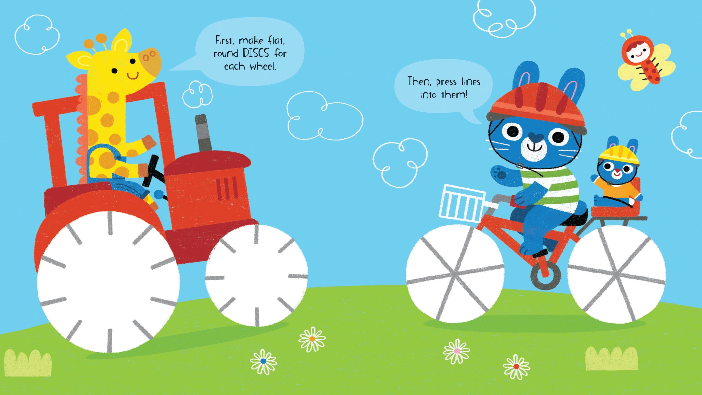 little children's dough play book