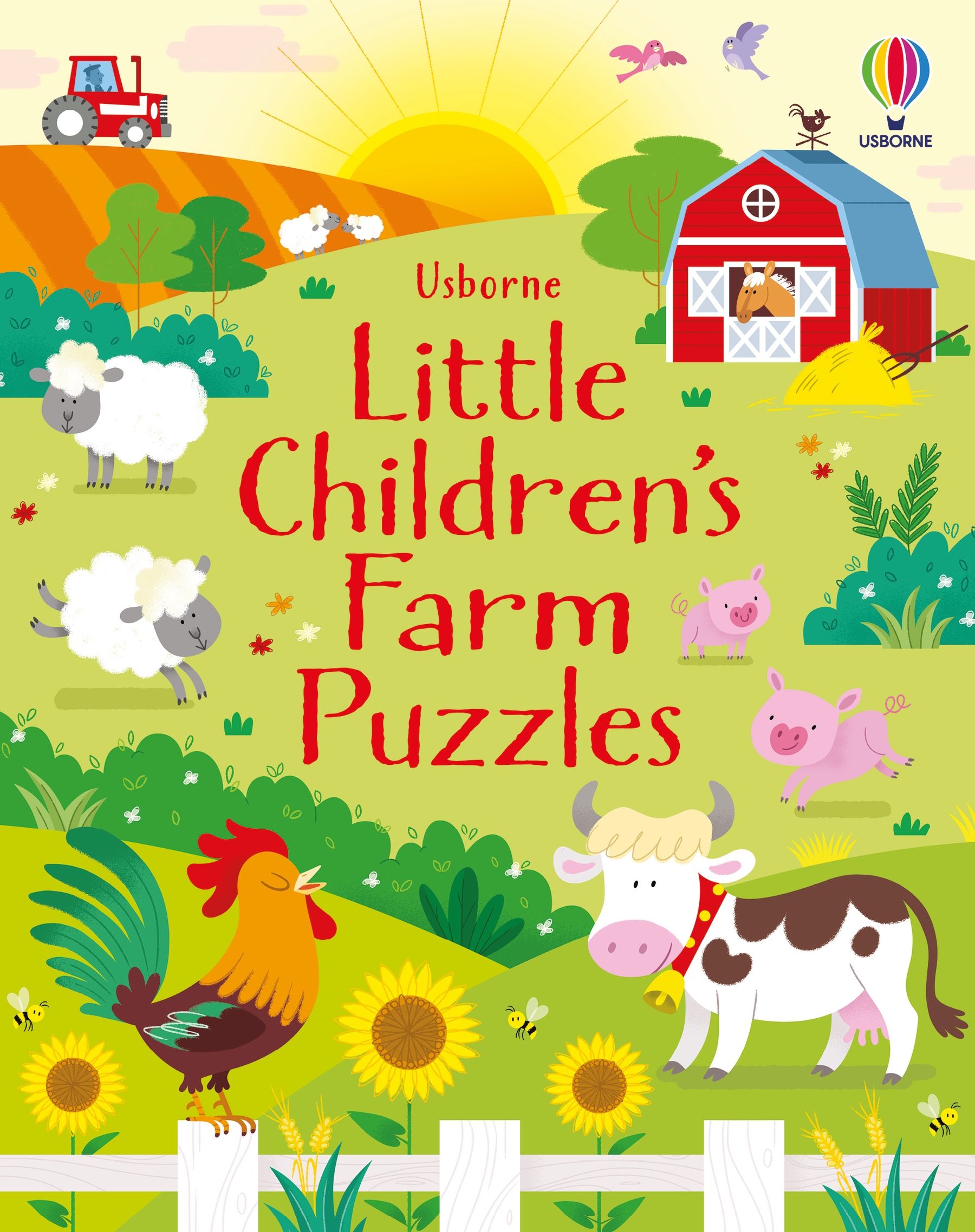 little children's farm puzzles