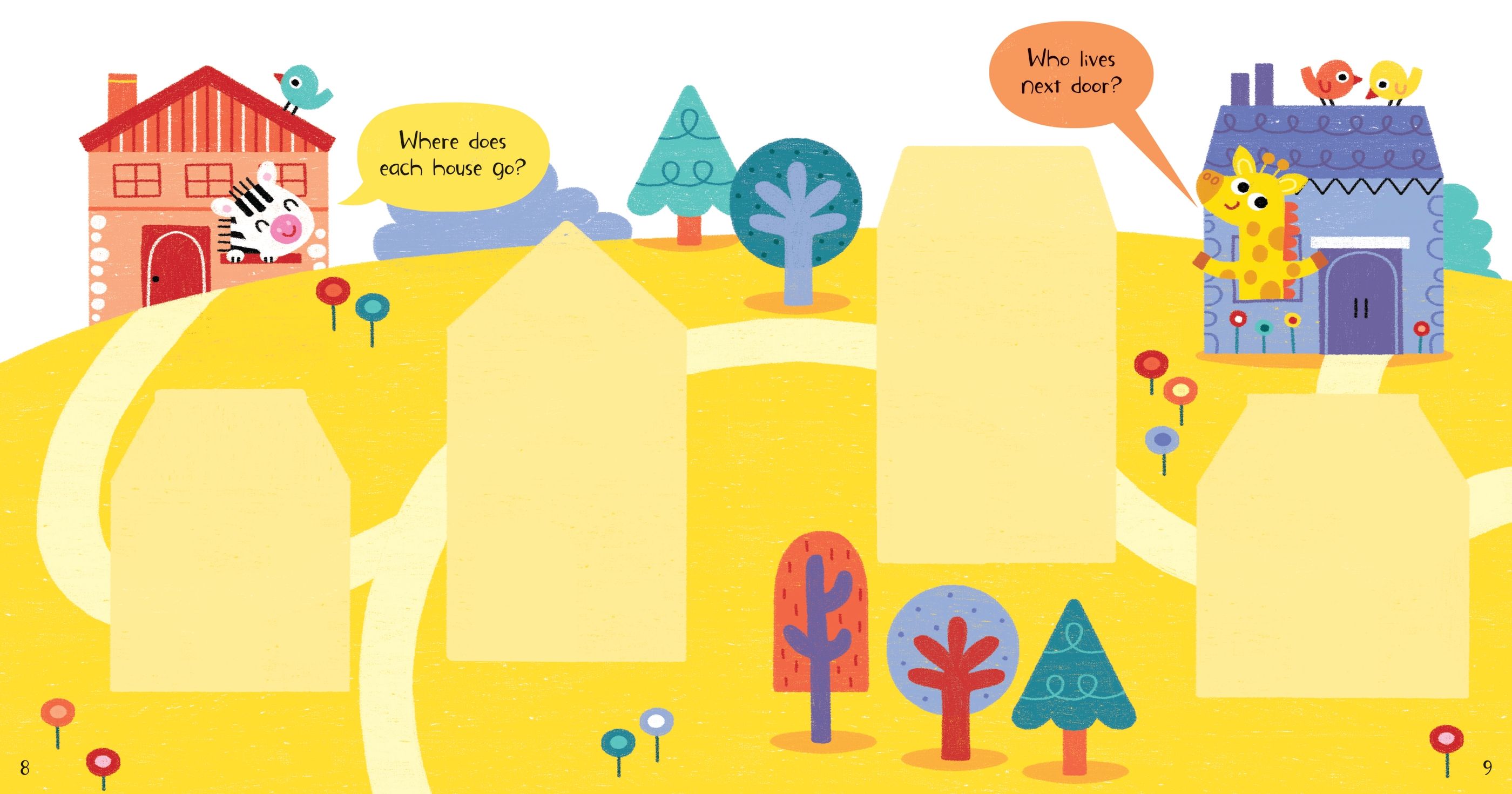 little children's sticker book