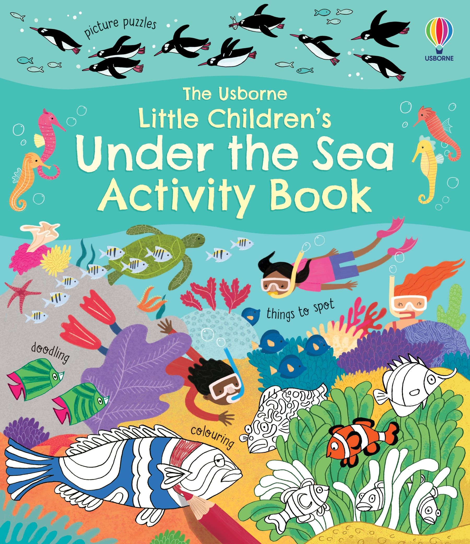 little children's under the sea activity book