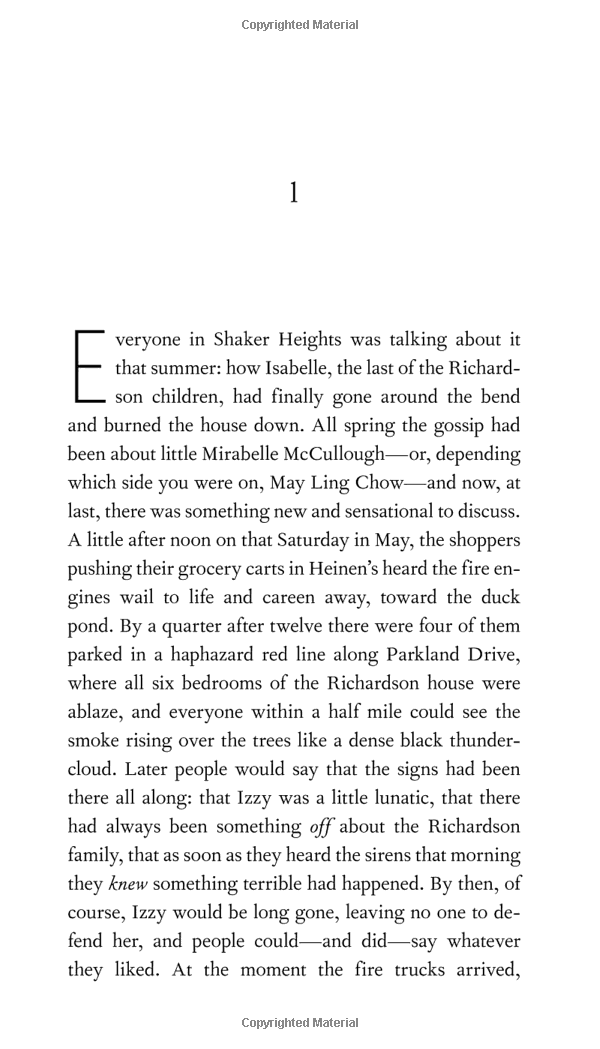 little fires everywhere (movie tie-in)