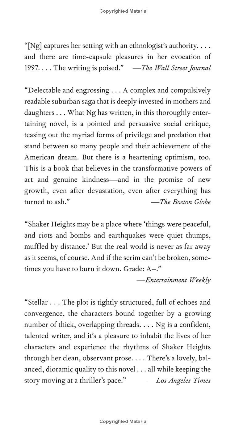 little fires everywhere (movie tie-in)