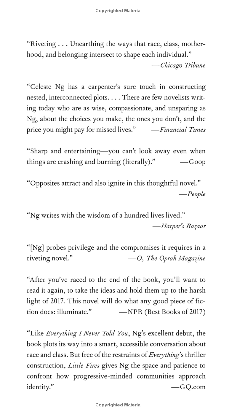 little fires everywhere (movie tie-in)