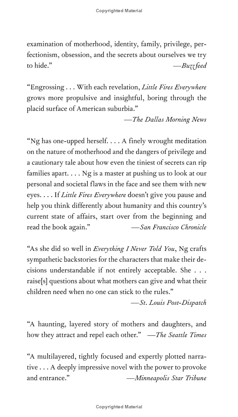 little fires everywhere (movie tie-in)