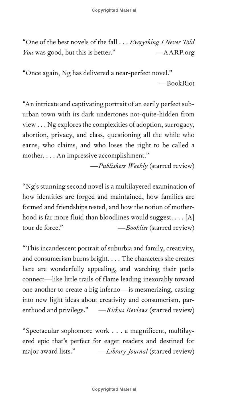 little fires everywhere (movie tie-in)