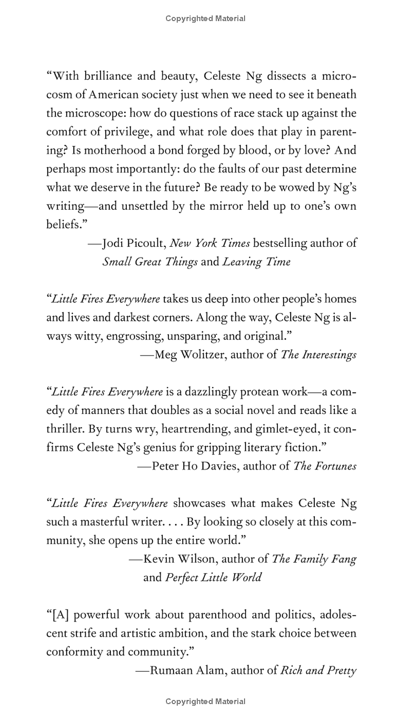 little fires everywhere (movie tie-in)