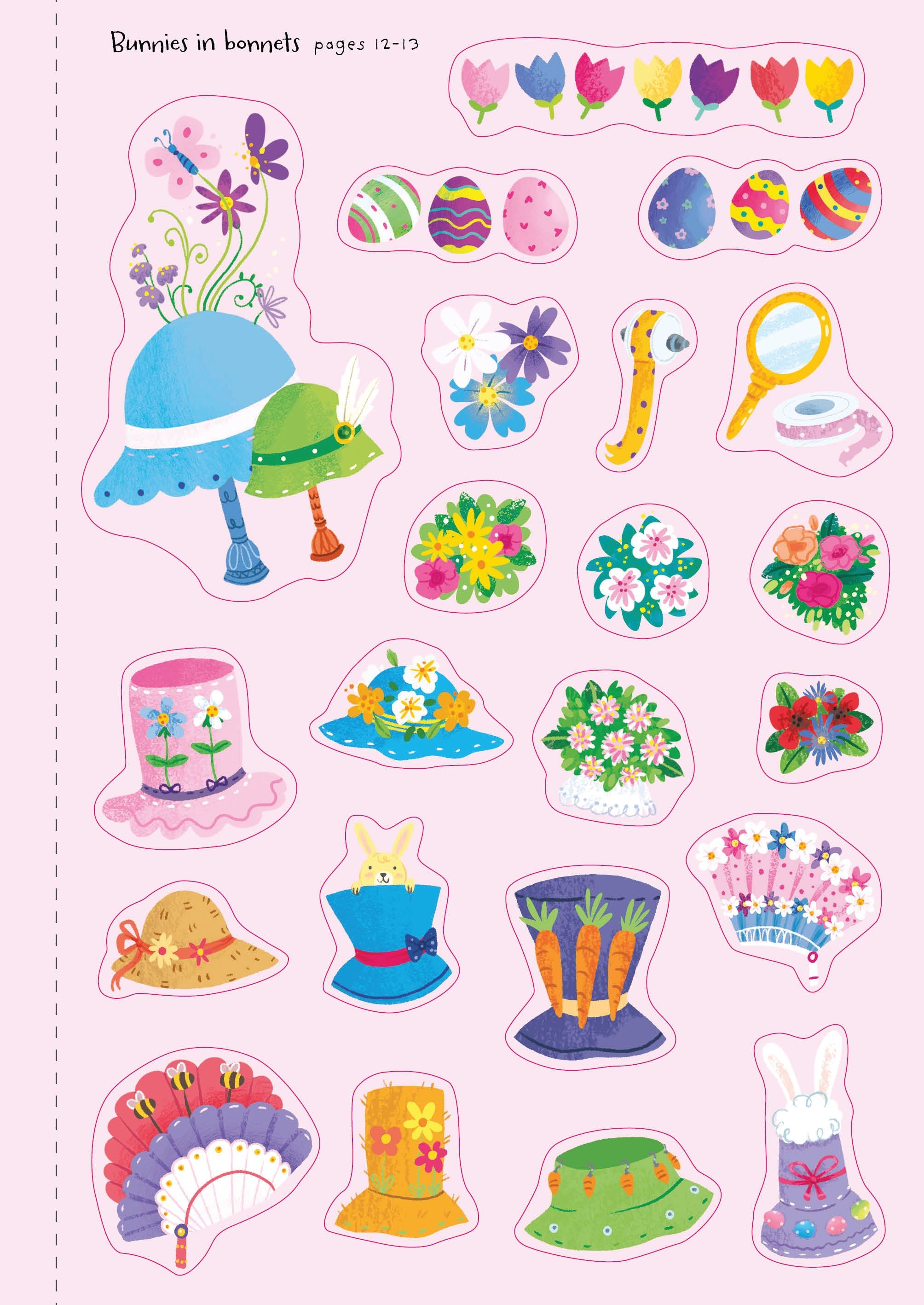 little first stickers bunnies