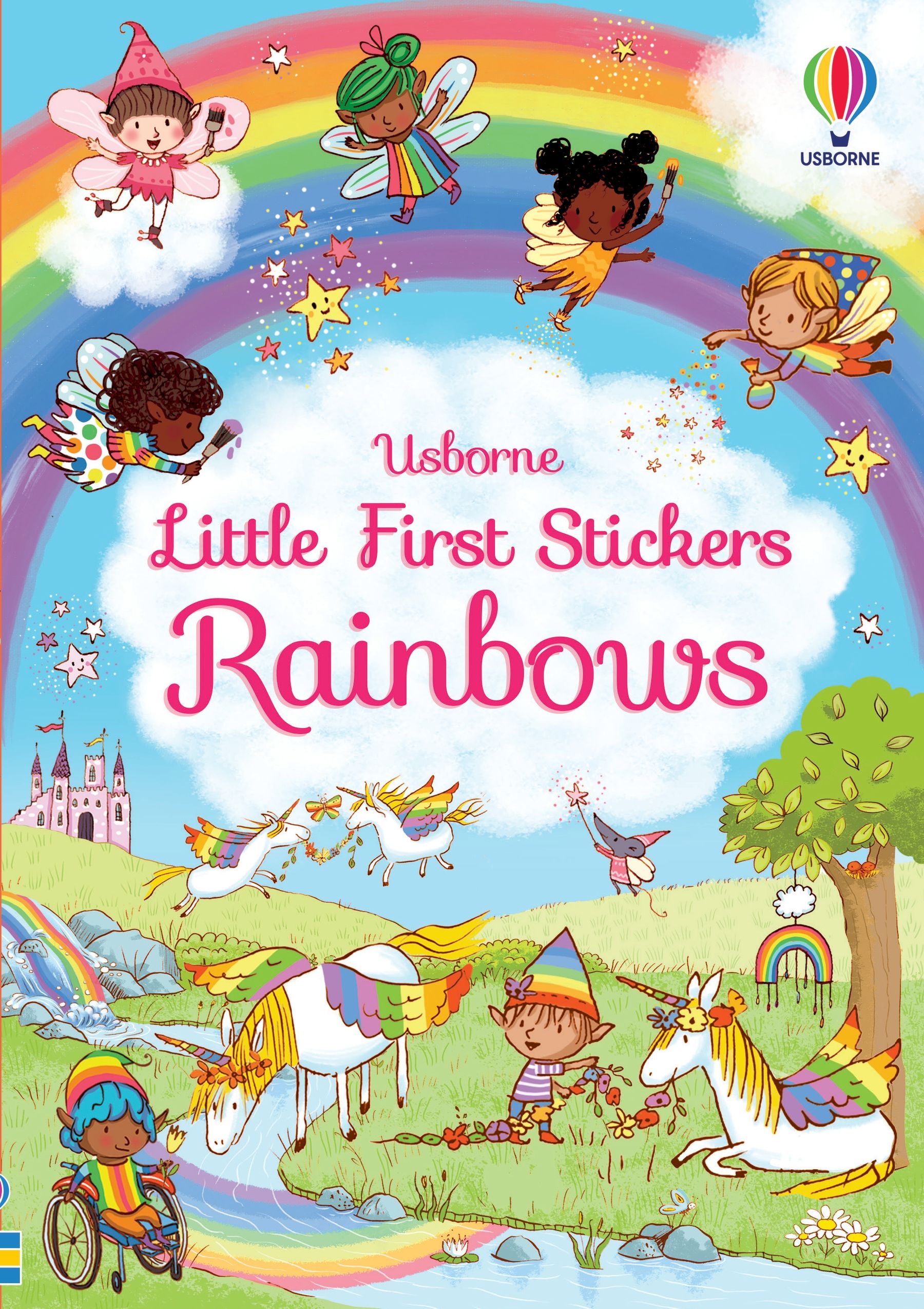 little first stickers rainbows