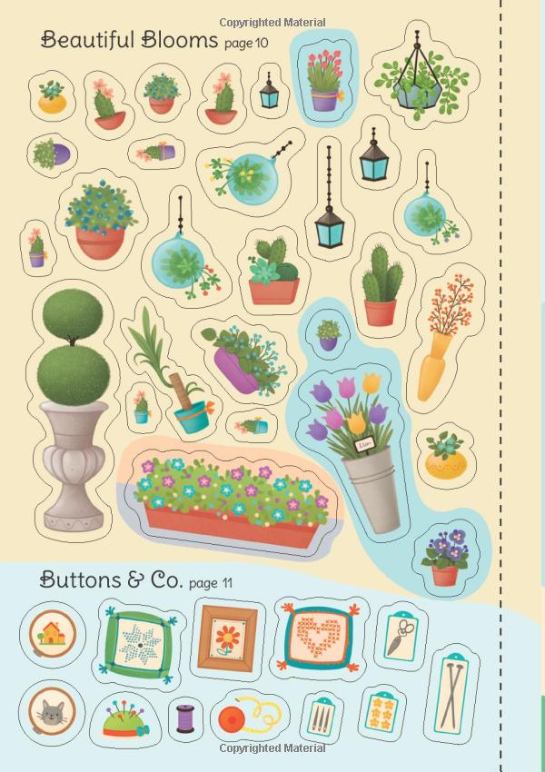 little first stickers shops (little sticker books)