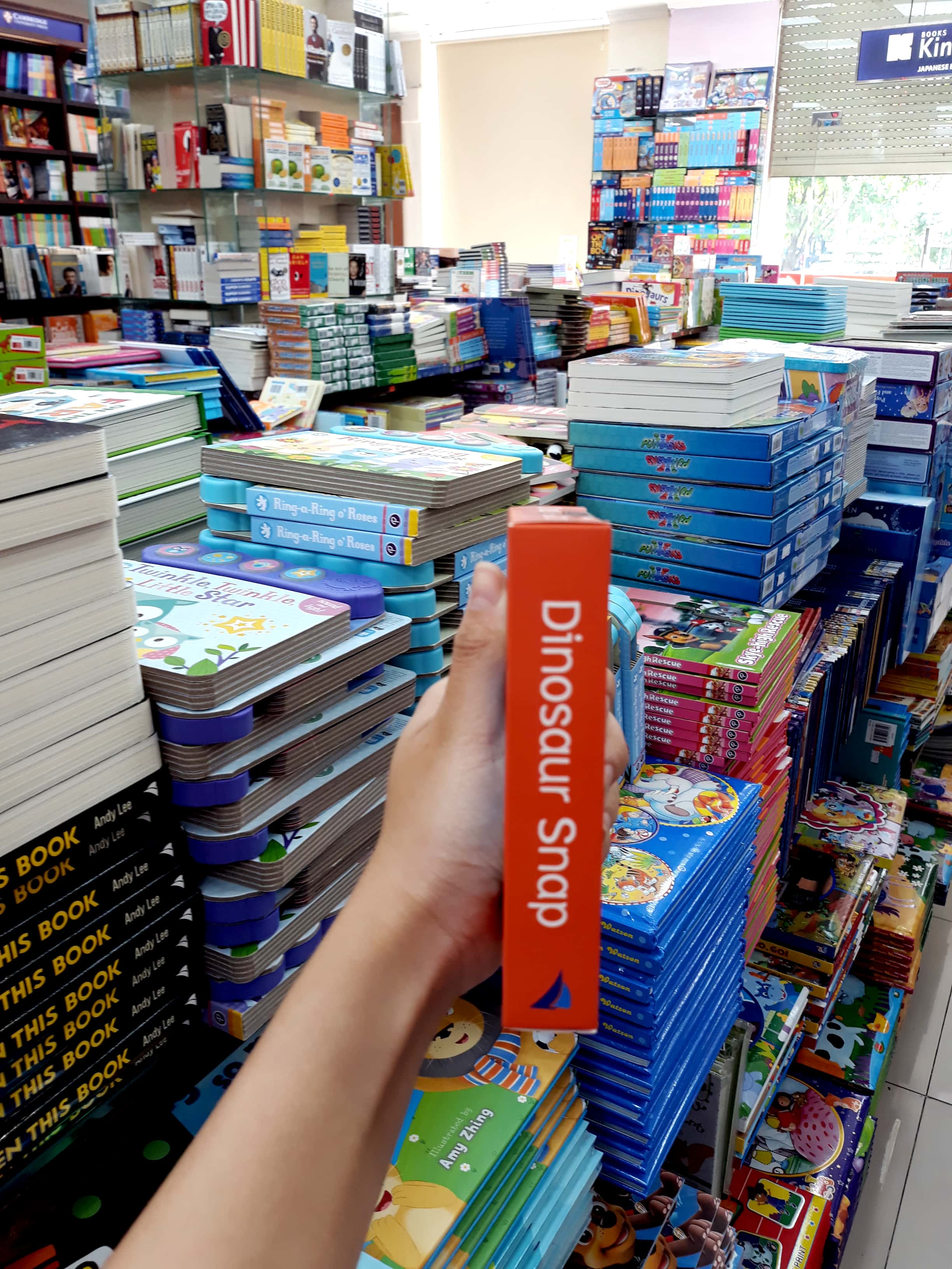 little genius card dino snap