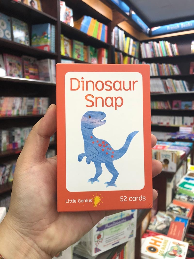 little genius card dino snap
