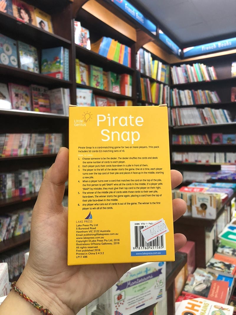 little genius card pirate snap