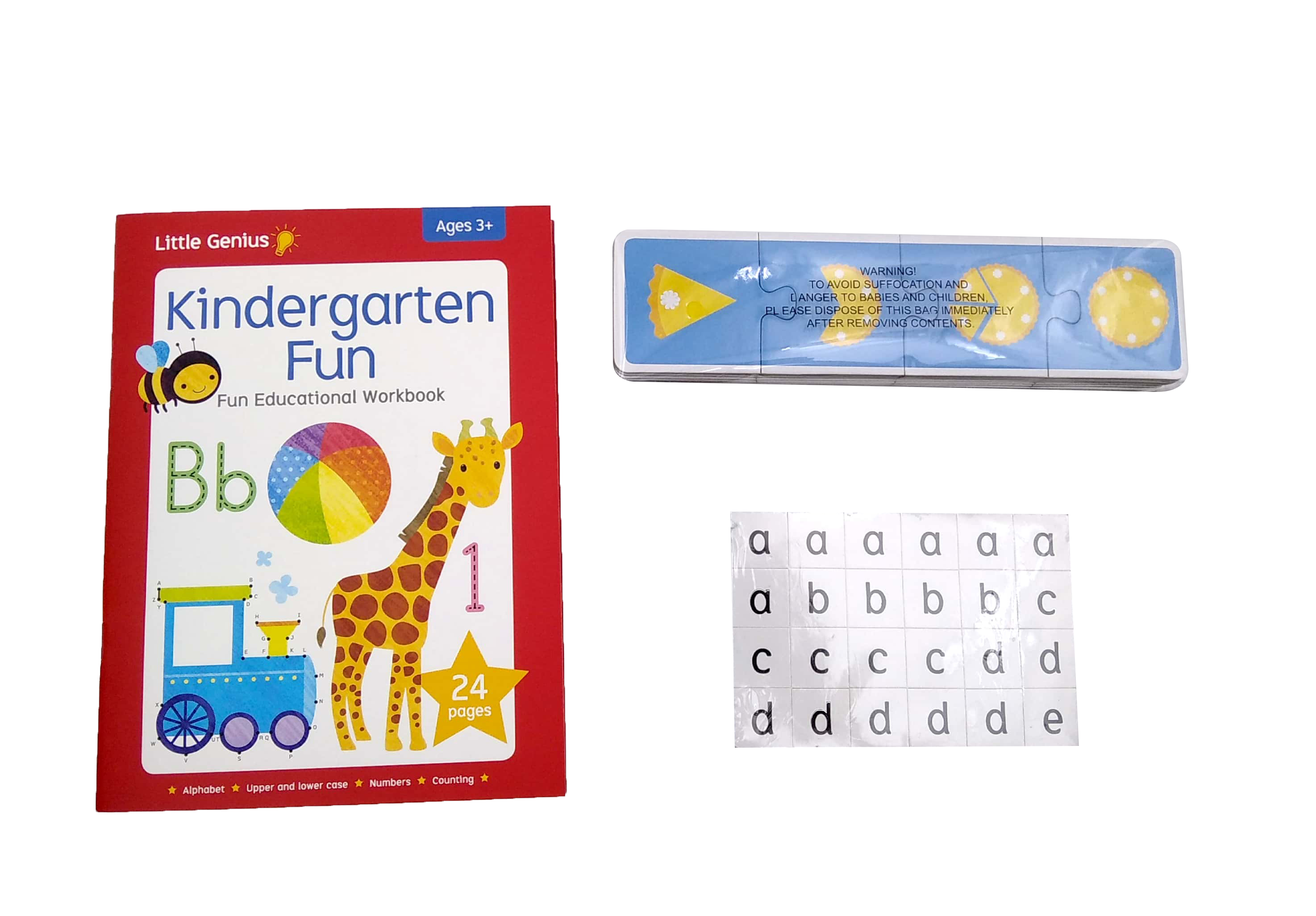 little genius: kindergarten fun early learning educational puzzle box
