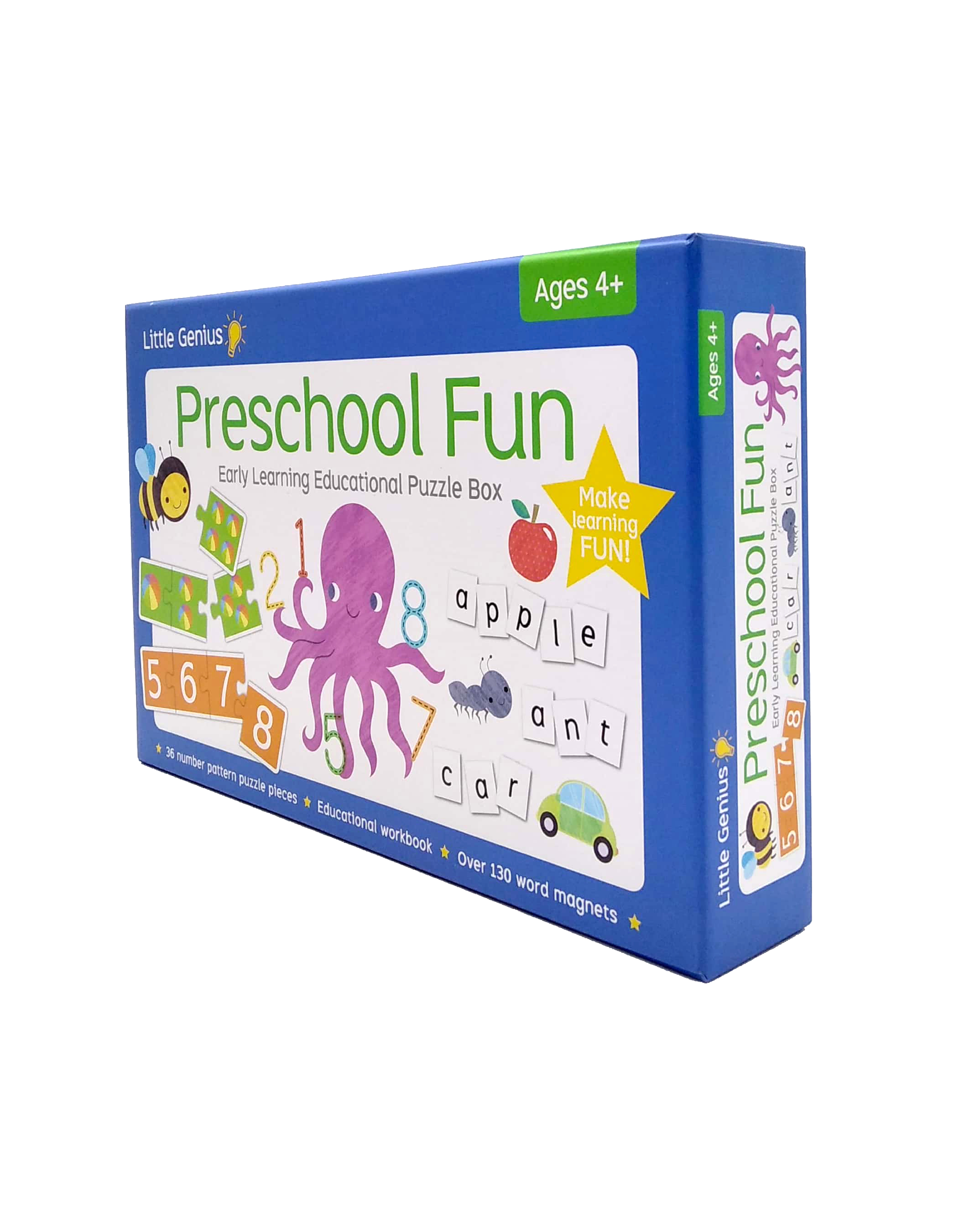 little genius: preschool fun early learning educational puzzle box