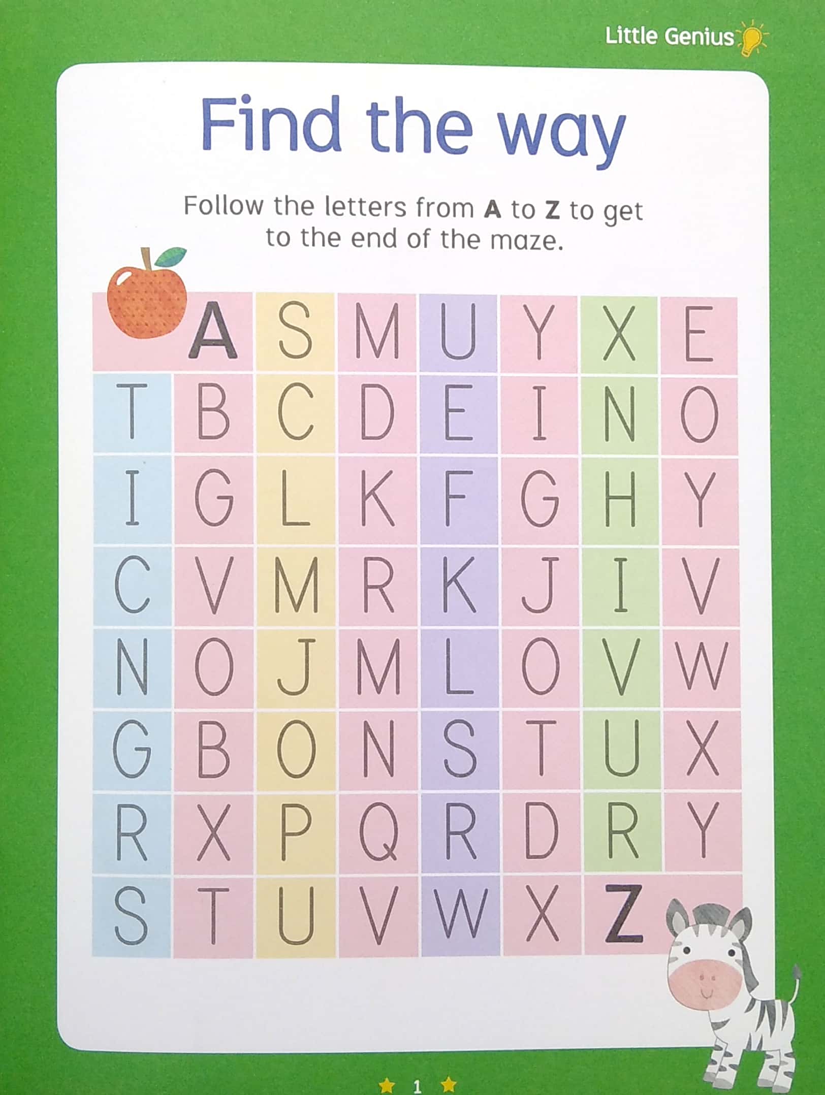 little genius: starting school early learning educational puzzle box