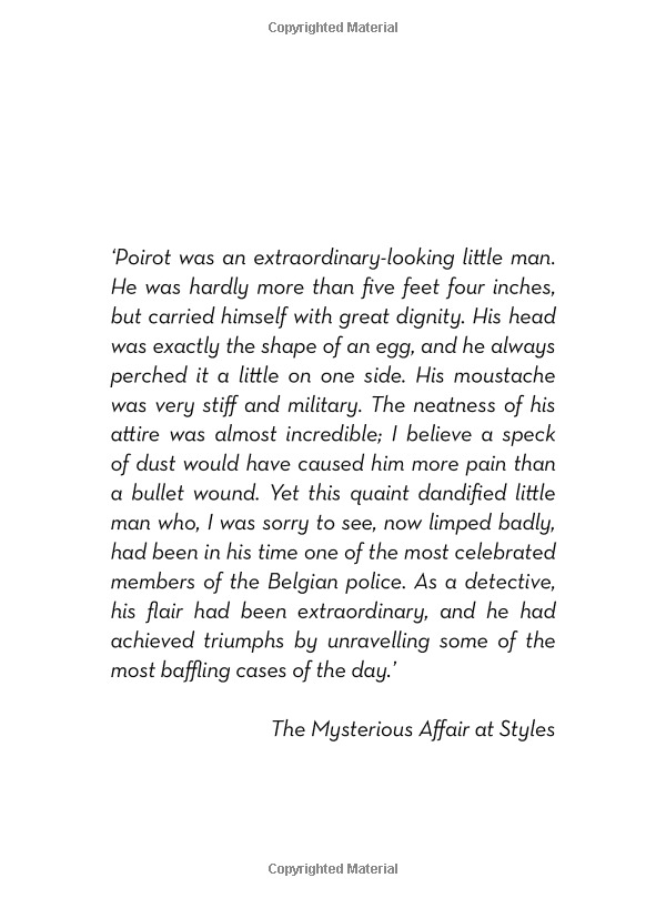 little grey cells: the quotable poirot