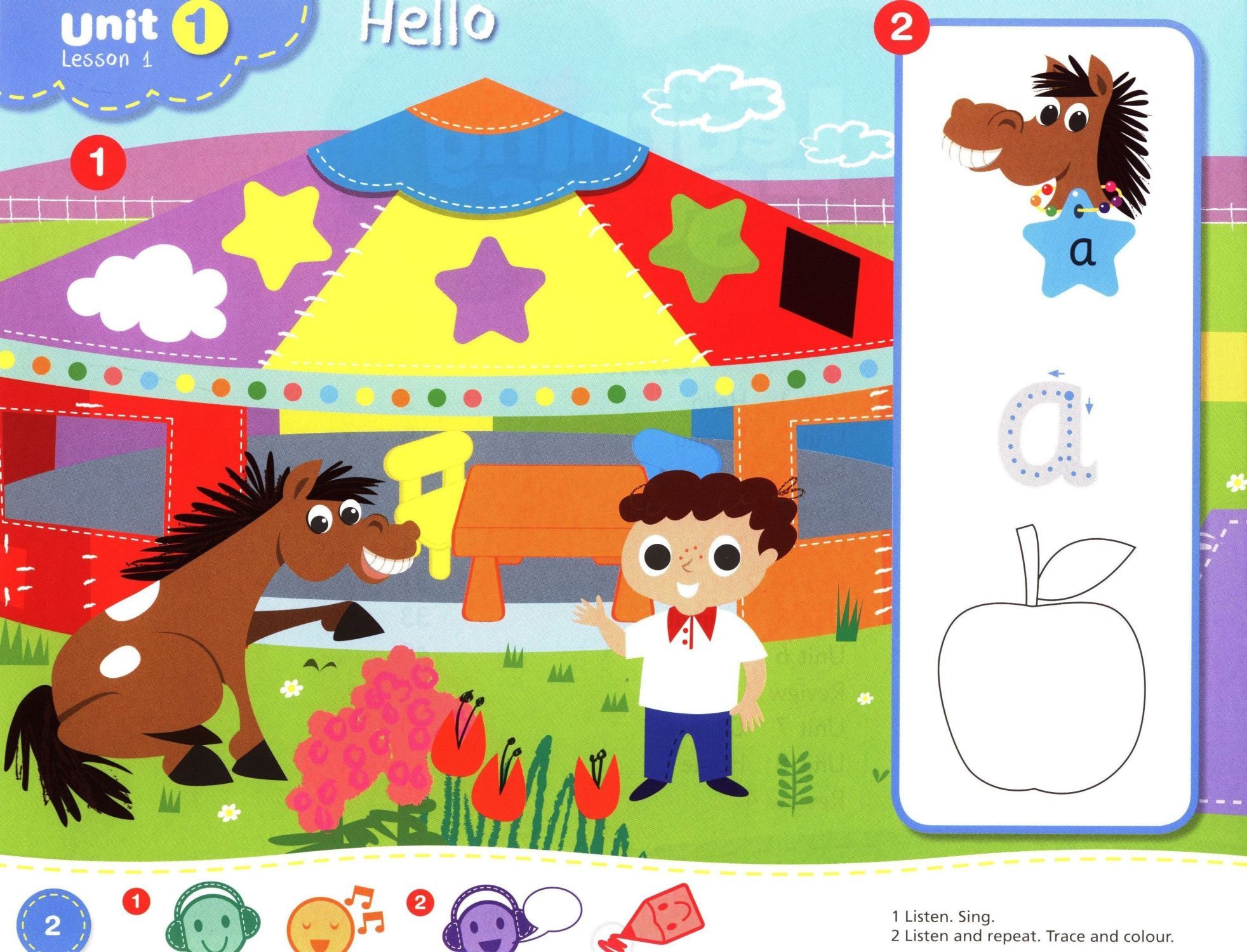 little learning stars pupil's and activity book combined